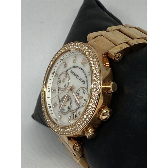 Michael Kors Parker MK5491 Womens Stainless Steel Analog Dial Quartz Watch WO318 main image 10
